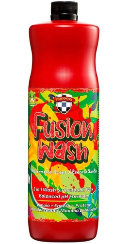 Shampoo Con Carnauba Para Autos X 500ml - Fusion Wash