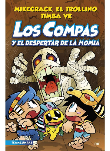 Los Compas 9 El Despertar De La Momia, Libro