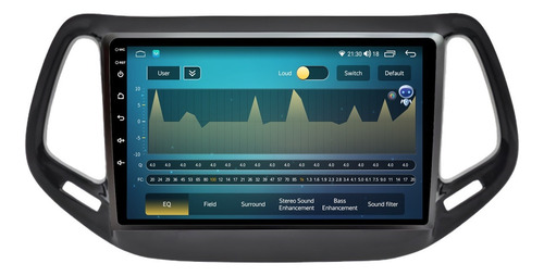 Multimidia Jeep Compass 9p Android 4gb Octacore Voz 64gb 4g
