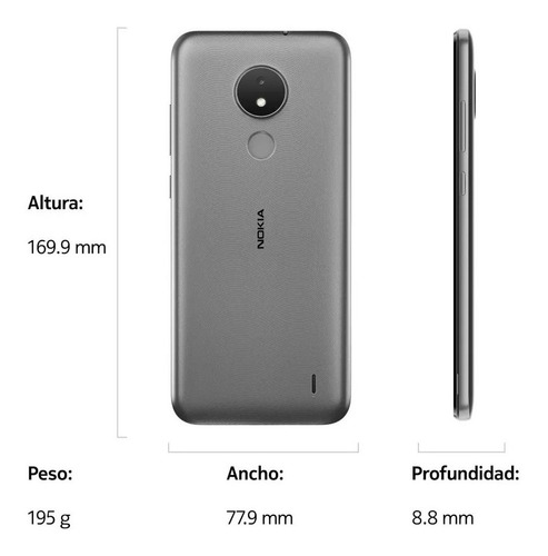 Nokia C21 Gambit Dual Sim Ta-1339 - 2/32gb Gris