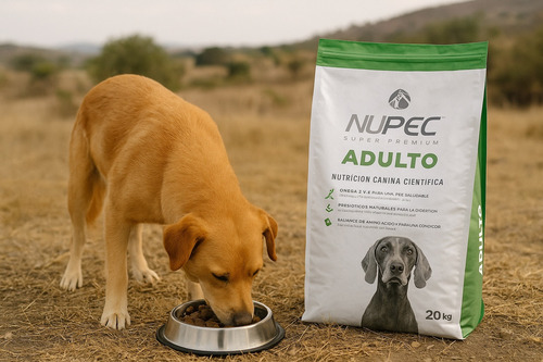 Alimento Para Perro Adulto Nupec Con Omega 3 Y 6, De 20 Kg