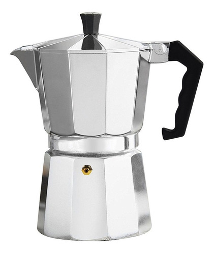 Cafetera Italiana Aluminio Bastiani 600ml 12t Plata