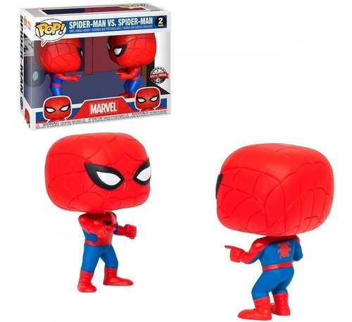 Funko Pop! Marvel Especial Spider-man Vs Spider-man 2 Packs