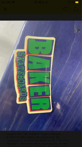 Tabla De Patineta Baker