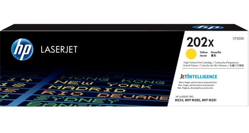 Hp 202x / Cf502x / Cartucho De Toner / Amarillo