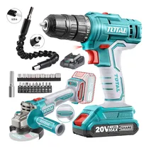 Comprar Taladro Atornilador 20v+esmeril 20v Inalámbrico Brushless 4½