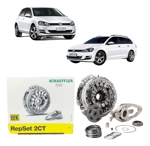 Kit Embreagem Dupla Volkswagen Golf 1.4 16v Tsi 