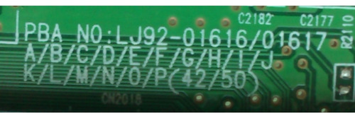 Main Logica Samsung Bn96-09739a Lj92-01617a Pn50b450b1dxza (Usado)
