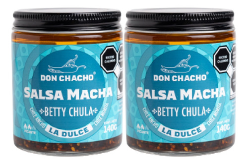 Salsa Macha La Dulce Betty Chula Don Chacho De 2 Pack