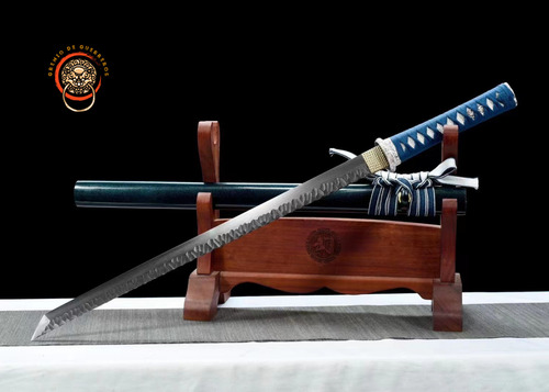 Alma De Hielo (ninjato Acero Damasco)