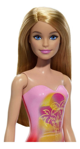 Barbie De Playa Con Traje De Baño