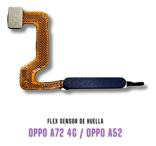 Oppo A52 / A72 4g Flex Sensor De Huella Calidad Original
