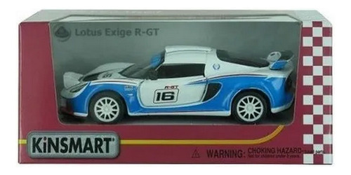 Lotus Exige R-gt 13 Cm Escala 1/32 Kinsmart Ploppy.6 362319