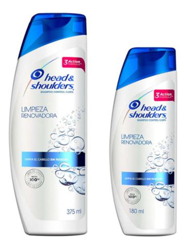 Head & Shoulders Sh Limp Renovadora 375ml+shampoo 180ml