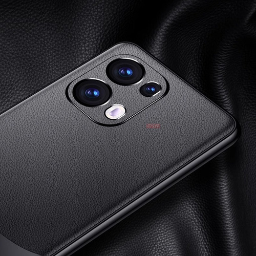 Capa Para Oppo Reno 13f Pro Pele Bloqueada De Cor