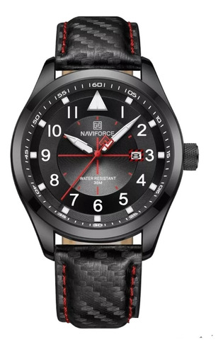 Reloj Hombre Naviforce Cuero Original Envio Gratis