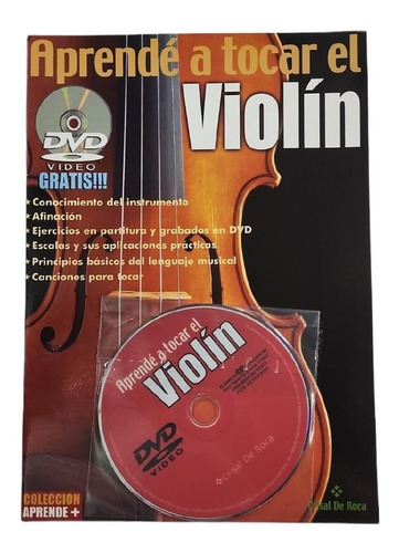 Metodo Aprende A Tocar Violin +dvd Musicapilar