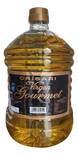 Aceite De Oliva Virgen Gourmet Crisari X 2 Lt