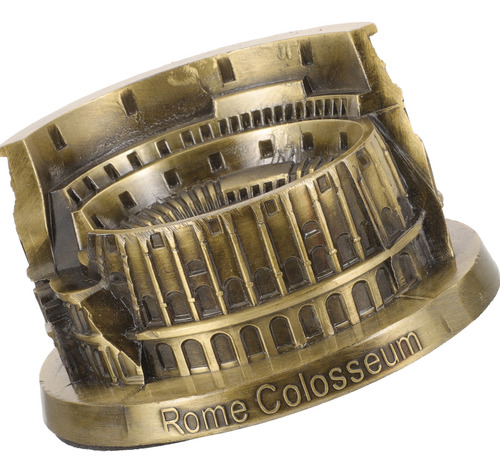 Sculpture Decor Retro Decor Colosseum Ornament