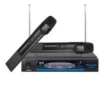 Comprar Kit De 2 Microfonos Inalambricos Philco Vhf\u002F Karaoke\u002F Wm-787