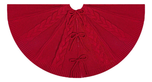 S Falda De Árbol Rojo Falda De Árbol De Navidad Adorno De