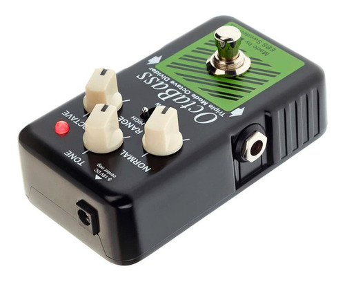 Pedal de efecto EBS OctaBass - Blue Label Edition negro