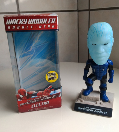 Electro Spider Man 2 - Wacky Wobbler Marvel - Funko Original