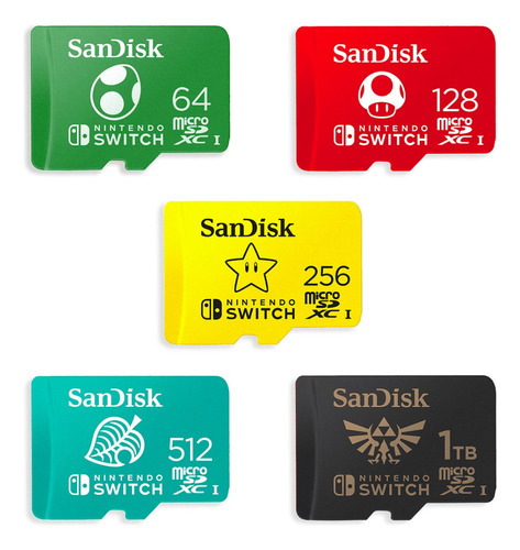 Micro Sd 1tb Nintendo Switch Edición Zelda Tears Of Kingdom