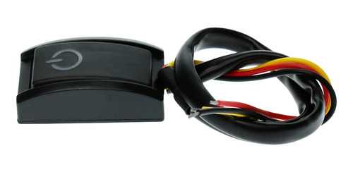 Dc 12v 200ma 2.4w Interruptor Botón Encendido / Apagado