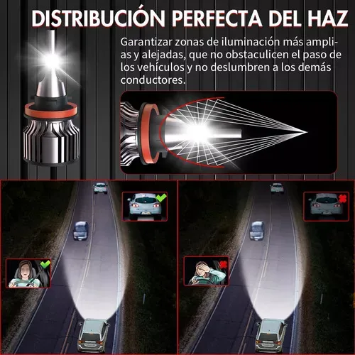L1 Para Kit De Faros Delanteros Led 9005 H11 De 6000 K De