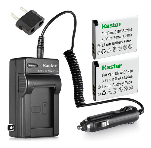 Baterías Kastar Con Cargador Para Dmw-bcn10