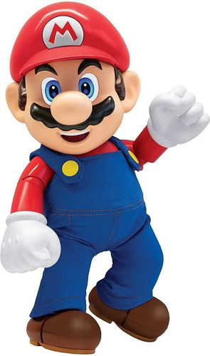 Boneco Super Mario Interativo Com Som 30 Cm Candide 