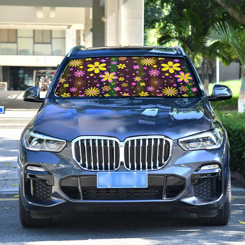 Oarencol Parasol Plegable Para Parabrisas De Automóvil, Dise