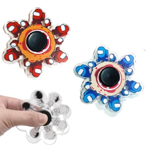 Anima Fidget Spinner Among Us Astronauta Juguete Antiestrés