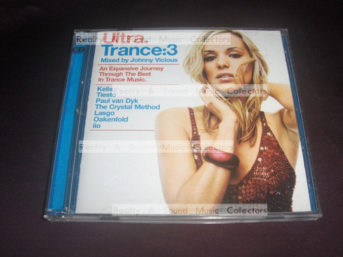 Ultra Trance Vol3 Mix By Johnny Vicious Cd Tiesto Oakenfold (Usado)
