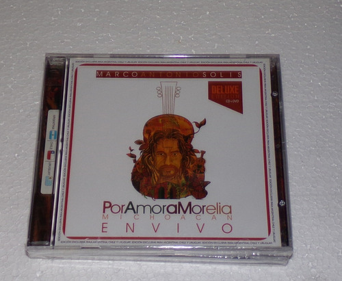 Marco Antonio Solis Por Amor A Morelia Dvd+cd Nuevo Kktus