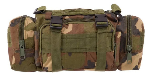 Riñonera Bolso Morral Táctico Modular Sistema Molle 6lts