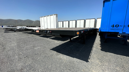 Plataforma 40 Pies 2 Ejes 12 Candados High Cube Multimodal