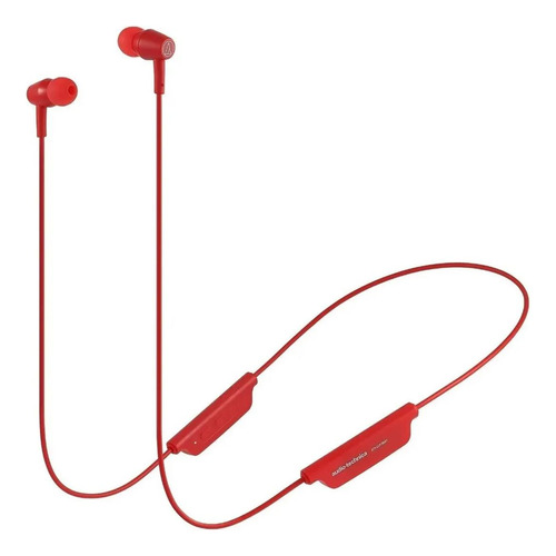 Auricular Audio Technica Ath Clr100bt Bluetooth Rojo