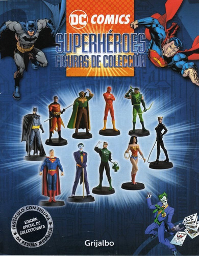 Figuras Superheroes Dc Grijalbo - N 16 Chica Poderosa