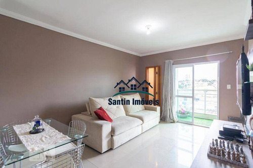 Cobertura Com 3 Dormitórios À Venda, 140 M² Por R$ 580.000,00 - Vila Marina - Santo André/sp - Co0657