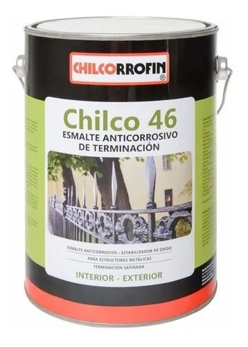 Anticorrosivo Convertidor De Oxido Chilcorrofin 46 Galón 