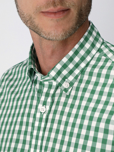 Camisa Casual Vichy Essentials Slim Fit 4477