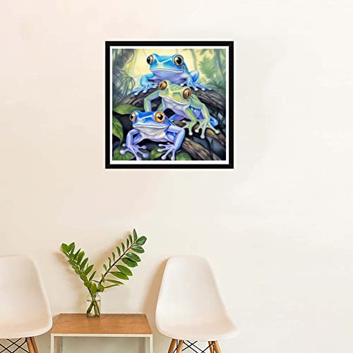 Skryuie 5d Diamond Painting Tricolor Frog Full Drill By Numb