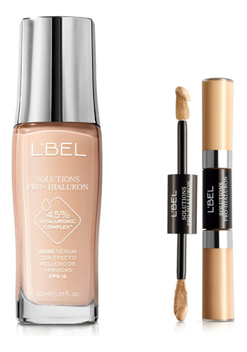Pack Base De Maquillaje Solutions Pro Hialuron De Lbel Créme