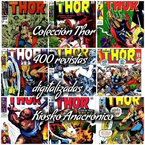 Colección Revista Thor, El Dios Del Trueno- Muchos Episodios