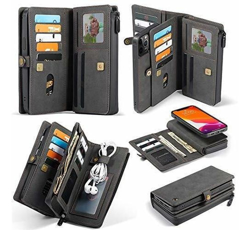 Compatibal With iPhone 12 Pro Max 6.7 Inch Case Multi Flip