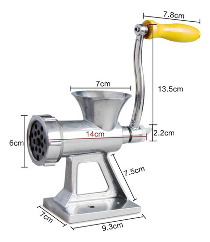 .. Máquina For Picar Carne Máquina Manual De Pasta Picadora