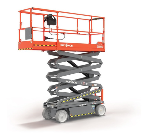 Imagen 14 de 17 de Plataforma Elevadora Tipo Tijera Eléctrica Skyjack Sj3226