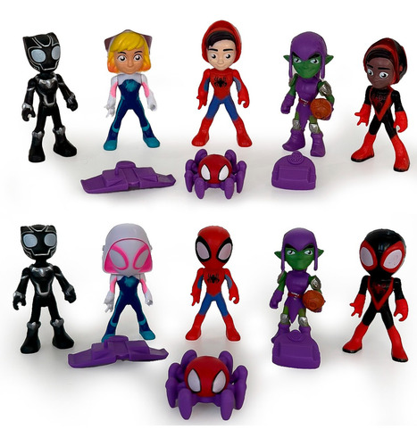 Spidey Miles Morales Homem Aranha Bonecos Articulados